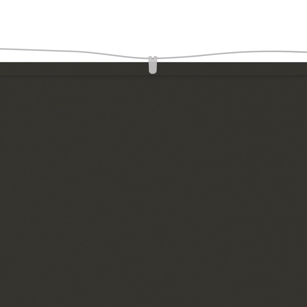 Senkrechtmarkise Anthrazit 180x1200 cm Oxford-Gewebe