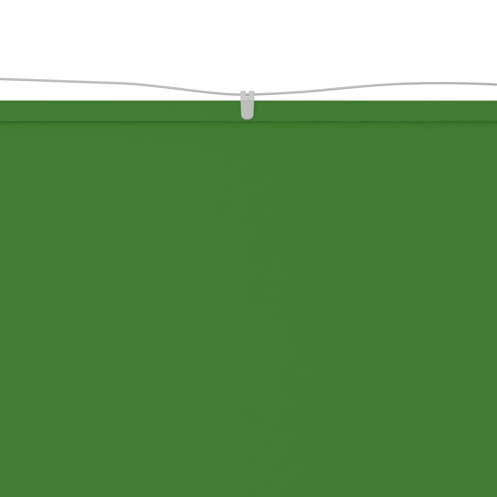 Senkrechtmarkise Hellgrün 100x420 cm Oxford-Gewebe