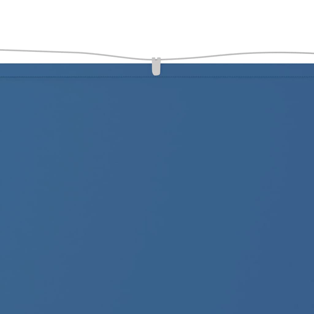 Senkrechtmarkise Blau 140x800 cm Oxford-Gewebe