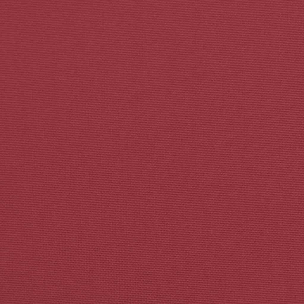 Gartenbank-Auflage Weinrot 150x50x7 cm Oxford-Gewebe