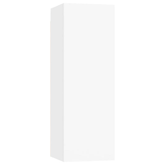 TV-Schrank Weiß 30,5x30x90 cm Holzwerkstoff