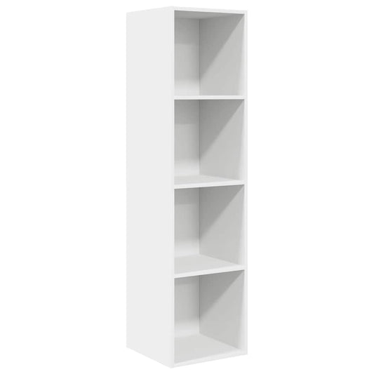 TV-Wandschrank Weiß 37x37x142,5 cm Holzwerkstoff