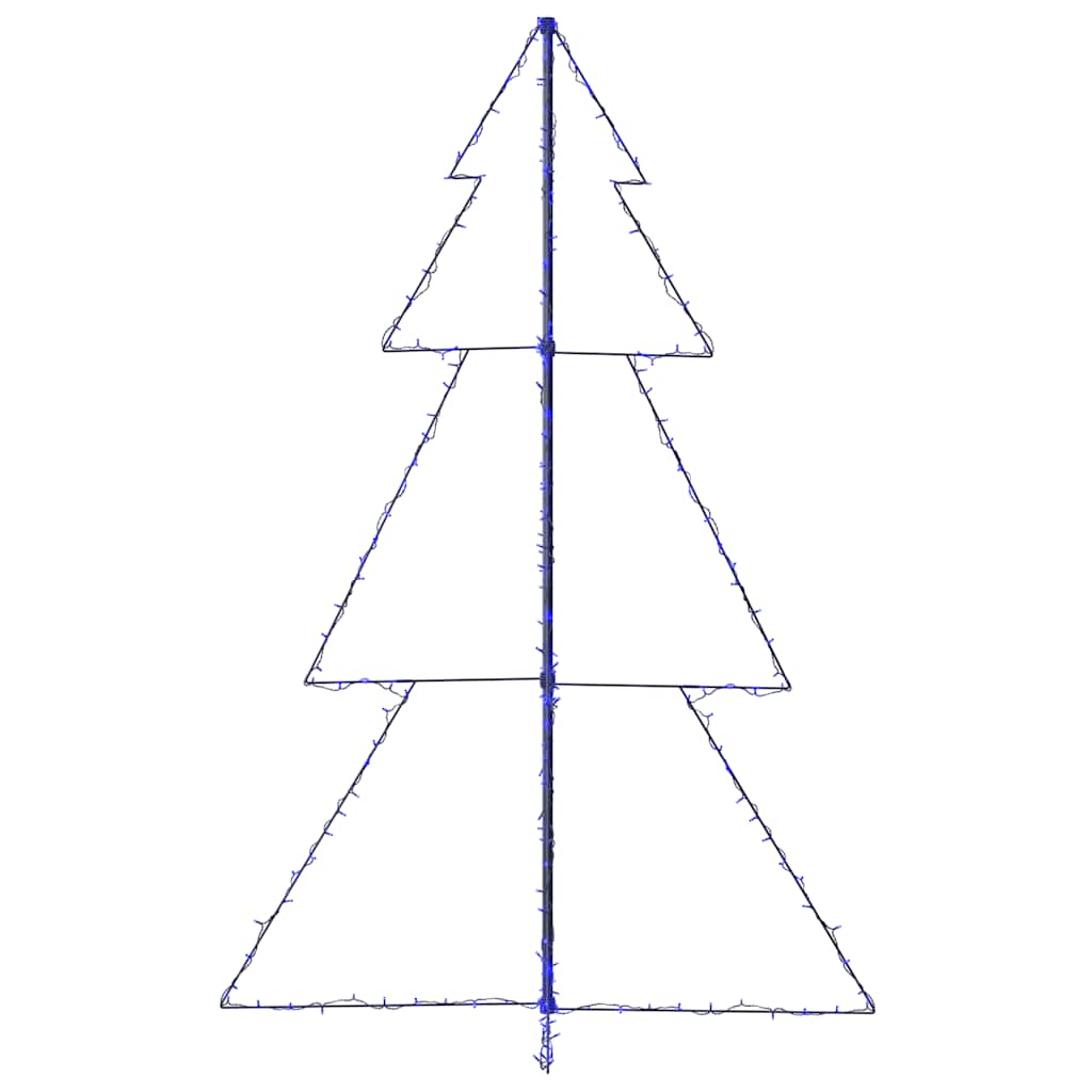 Weihnachtsbaum in Kegelform 240 LEDs Indoor Outdoor 118x180 cm