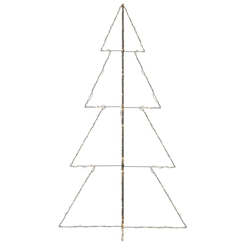 Weihnachtsbaum in Kegelform 360 LEDs Indoor Outdoor 143x250 cm