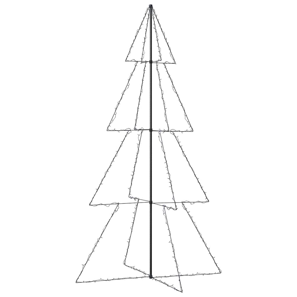 Weihnachtsbaum in Kegelform 360 LEDs Indoor Outdoor 143x250 cm