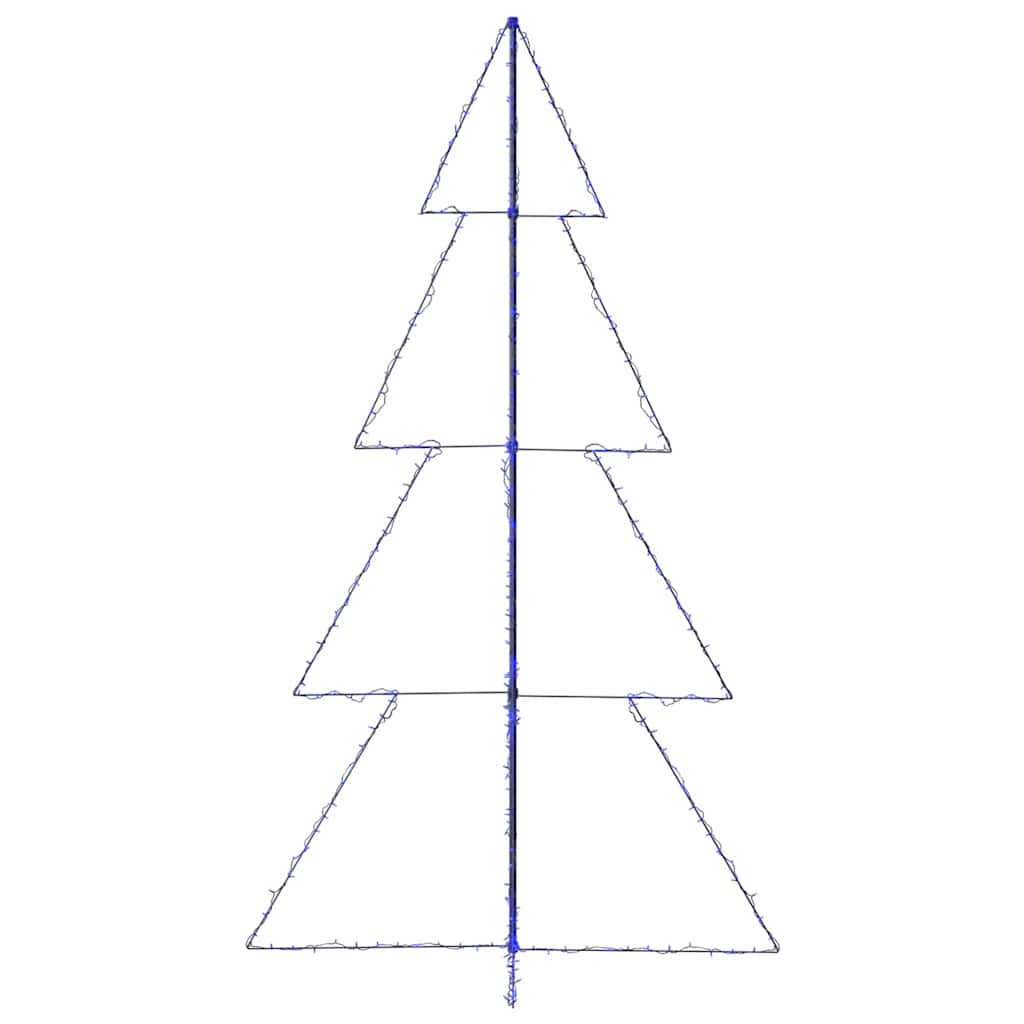 Weihnachtsbaum in Kegelform 360 LEDs Indoor Outdoor 143x250 cm