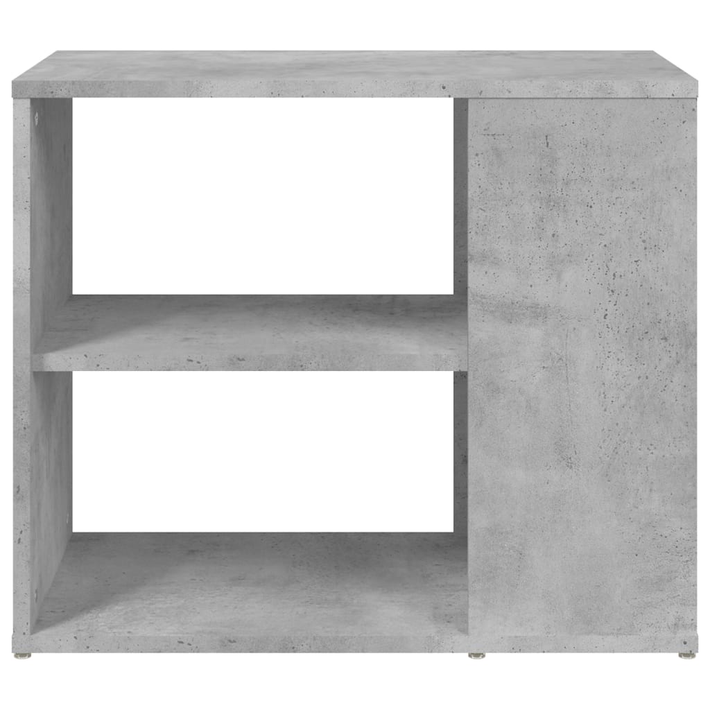 Beistelltisch Betongrau 60x30x50 cm Holzwerkstoff