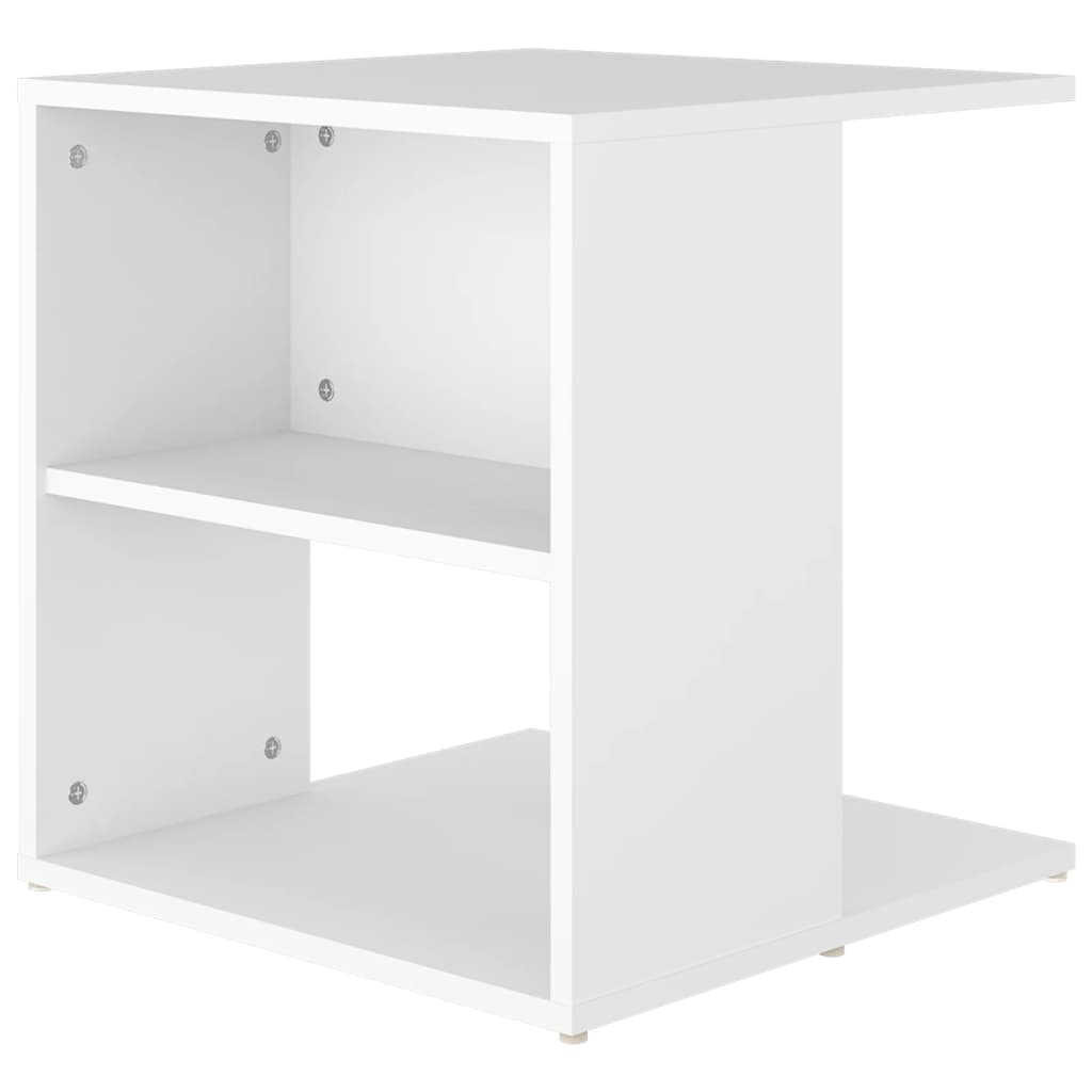 Beistelltisch Weiß 45x45x48 cm Holzwerkstoff