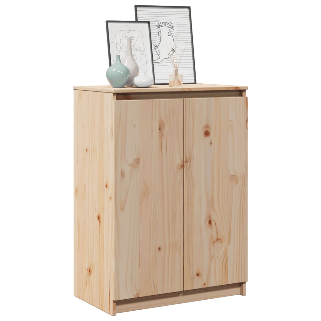 Sideboard 60x36x84 cm Massivholz Kiefer