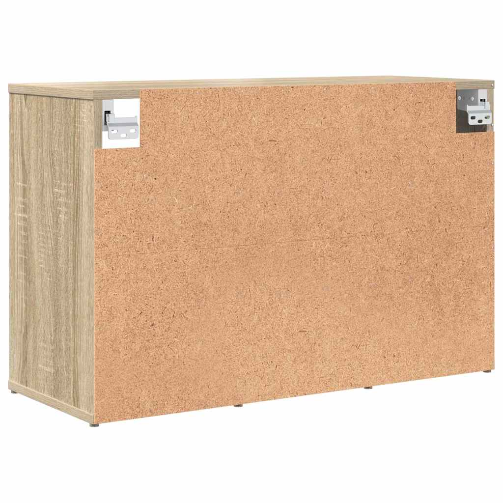 Schuhschrank Sonoma Eiche 77,5 x 30 x 51 cm Holzwerkstoff