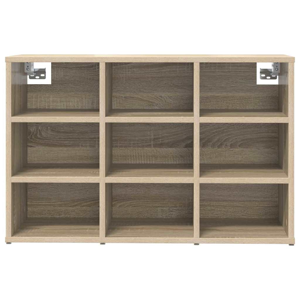 Schuhschrank Sonoma Eiche 77,5 x 30 x 51 cm Holzwerkstoff