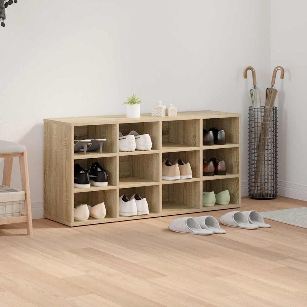 Schuhschrank Sonoma Eiche 103 x 30 x 51 cm Holzwerkstoff