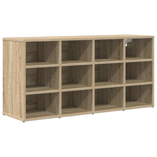 Schuhschrank Sonoma-Eiche 103 x 30 x 51 cm Holzwerkstoff