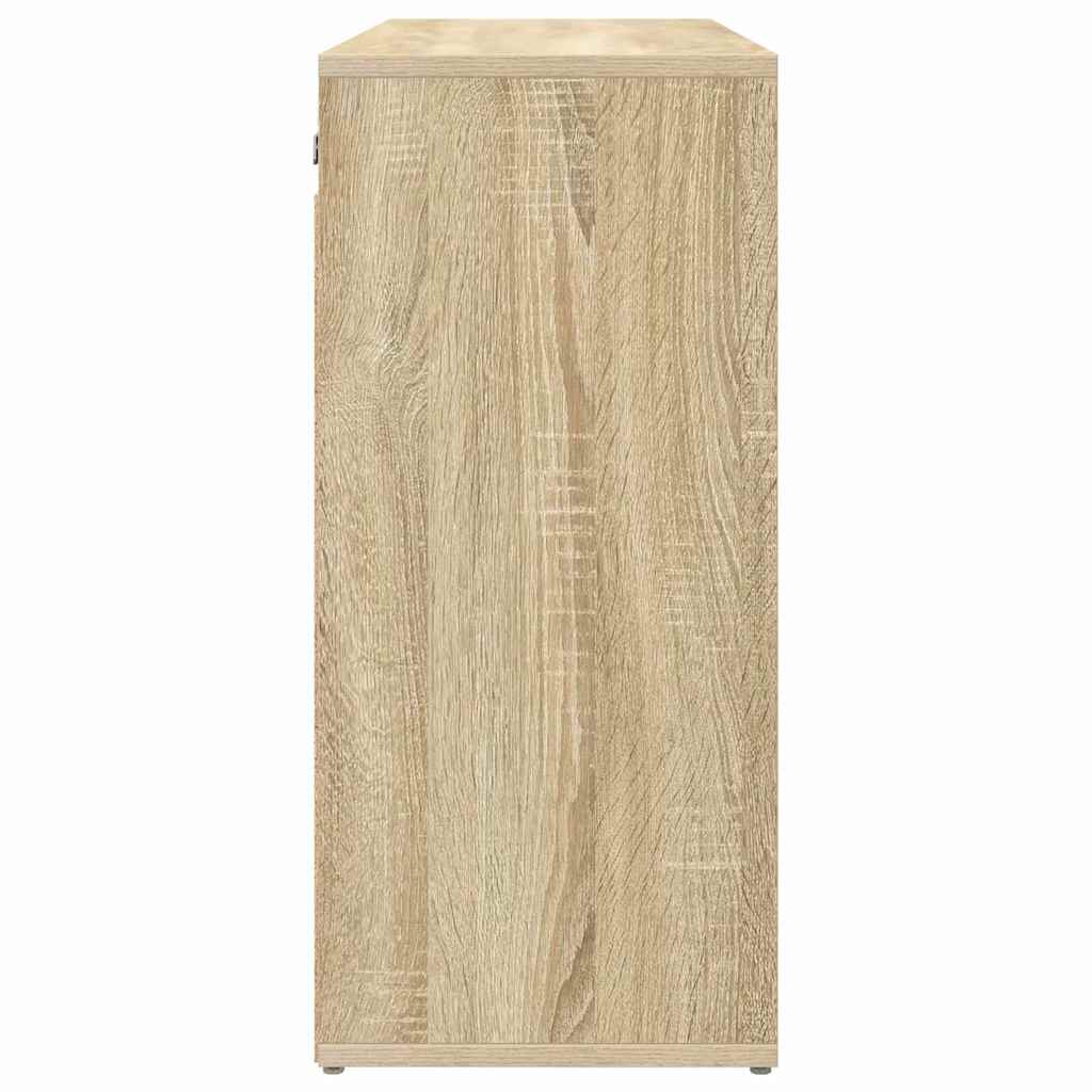 Schuhschrank Sonoma Eiche 77,5 x 30 x 67 cm Holzwerkstoff