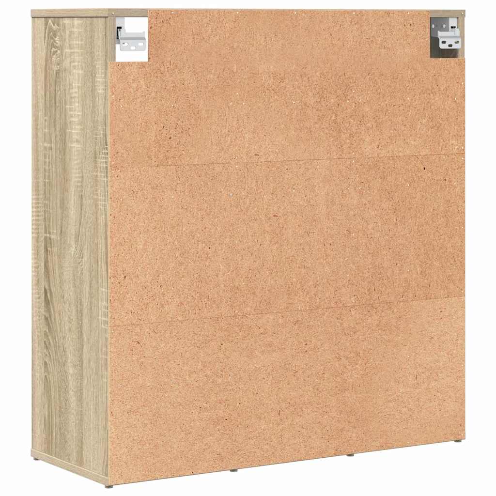 Schuhschrank Sonoma Eiche 77,5 x 30 x 83,5 cm Holzwerkstoff