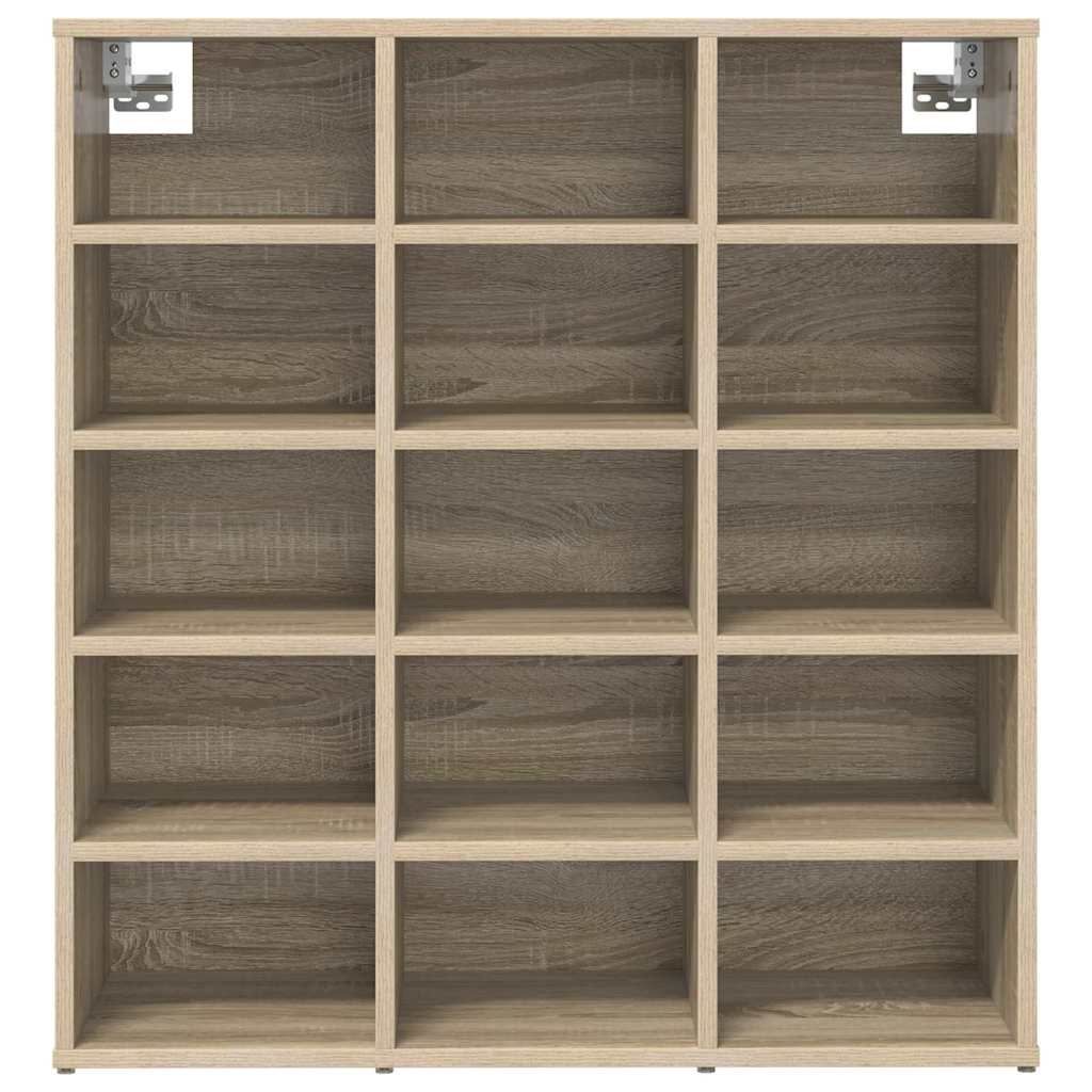Schuhschrank Sonoma Eiche 77,5 x 30 x 83,5 cm Holzwerkstoff