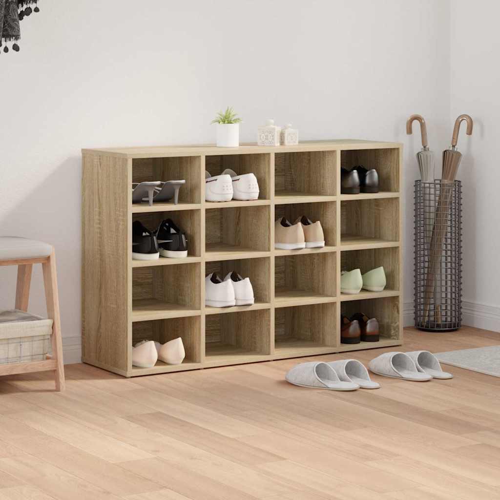 Schuhschrank Sonoma Eiche 103 x 30 x 67 cm Holzwerkstoff