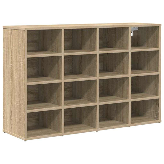 Schuhschrank Sonoma-Eiche 103 x 30 x 67 cm Holzwerkstoff