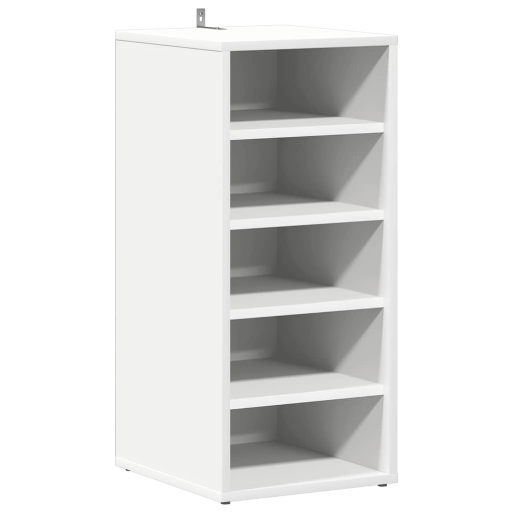 Schuhschrank Weiß 31,5x35x70 cm Holzwerkstoff