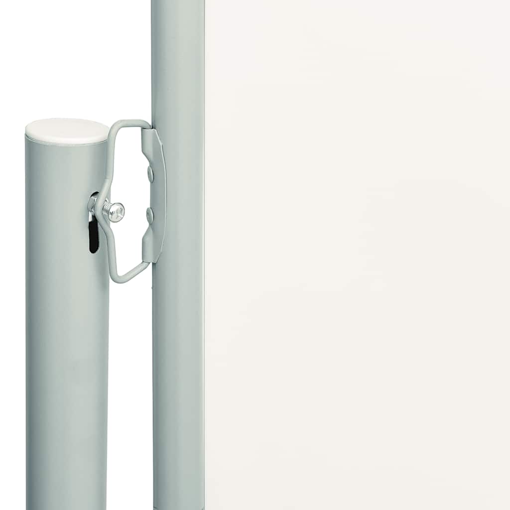 Seitenmarkise Ausziehbar 117x600 cm Creme