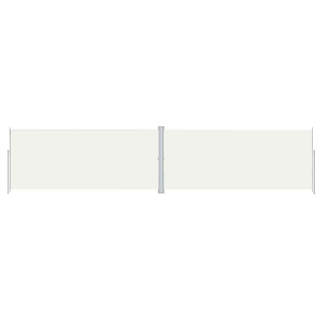 Seitenmarkise Ausziehbar Creme 220x1000 cm