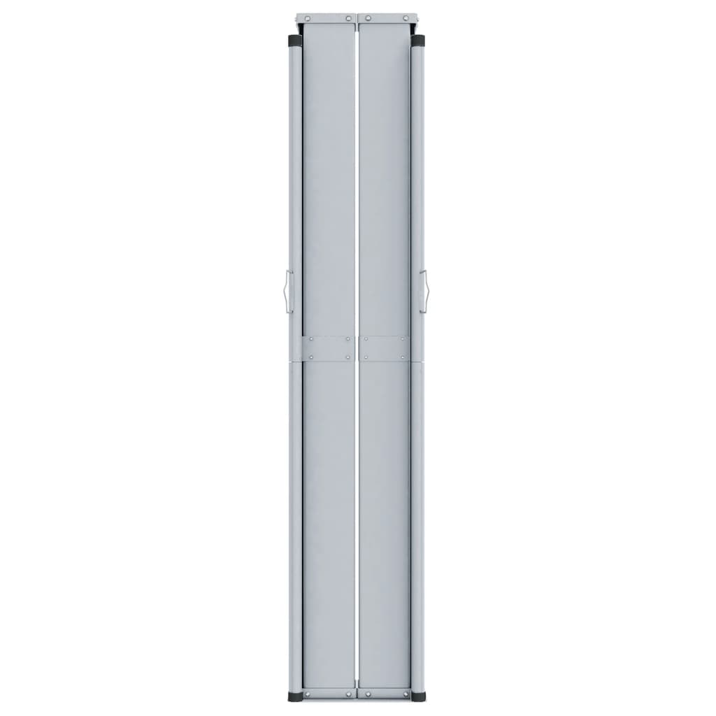 Seitenmarkise Ausziehbar Braun 200x1200 cm