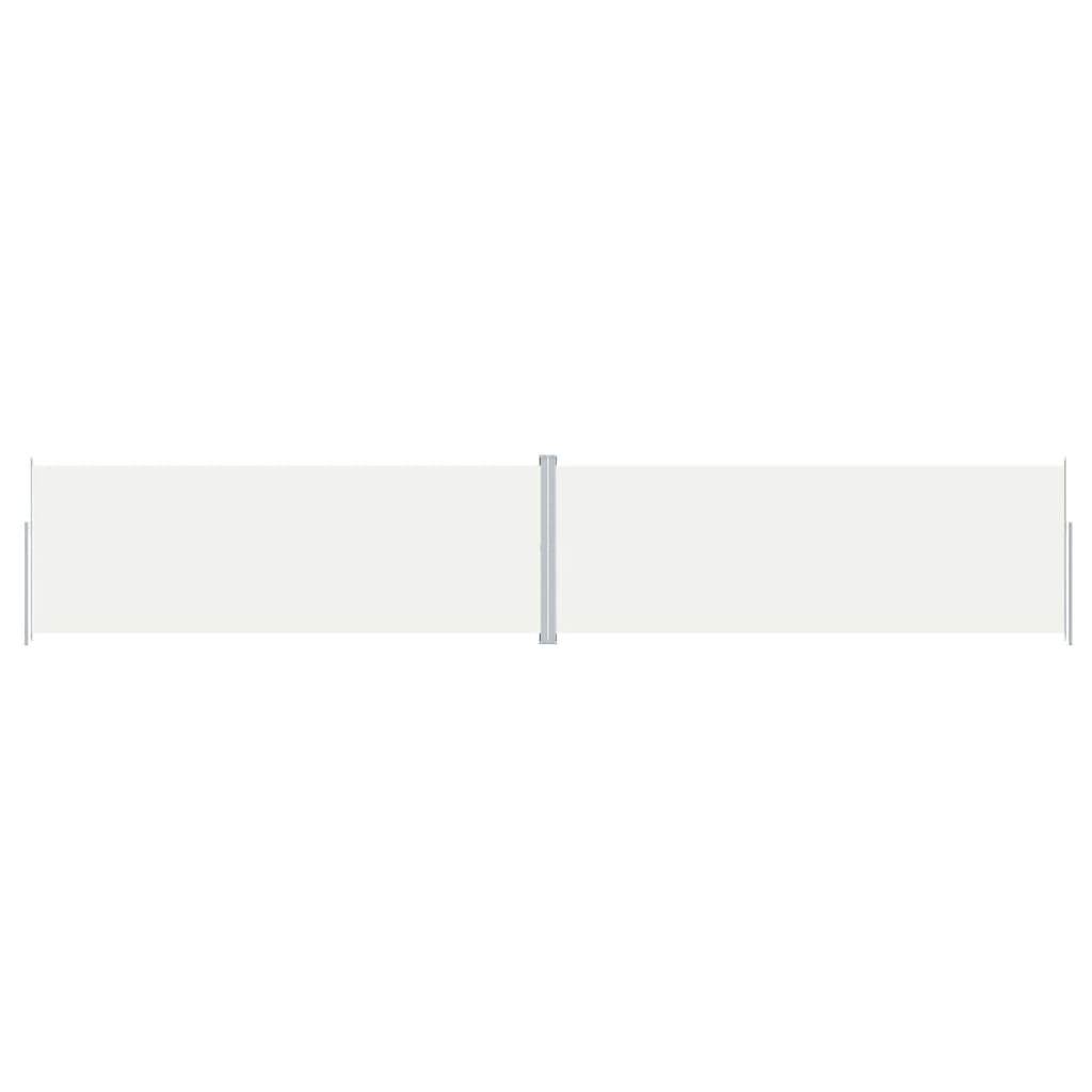 Seitenmarkise Ausziehbar Creme 220x1200 cm