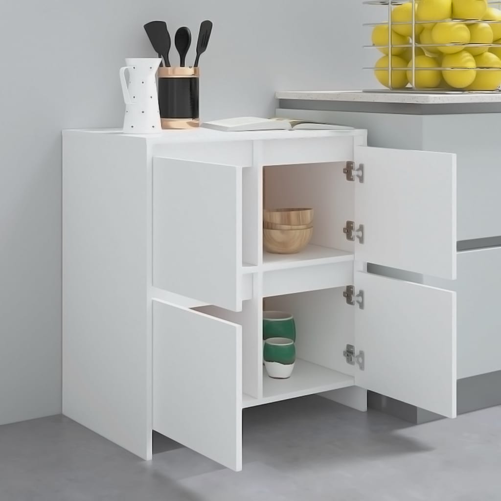 Sideboard Weiß 70x41x75 cm Holzwerkstoff