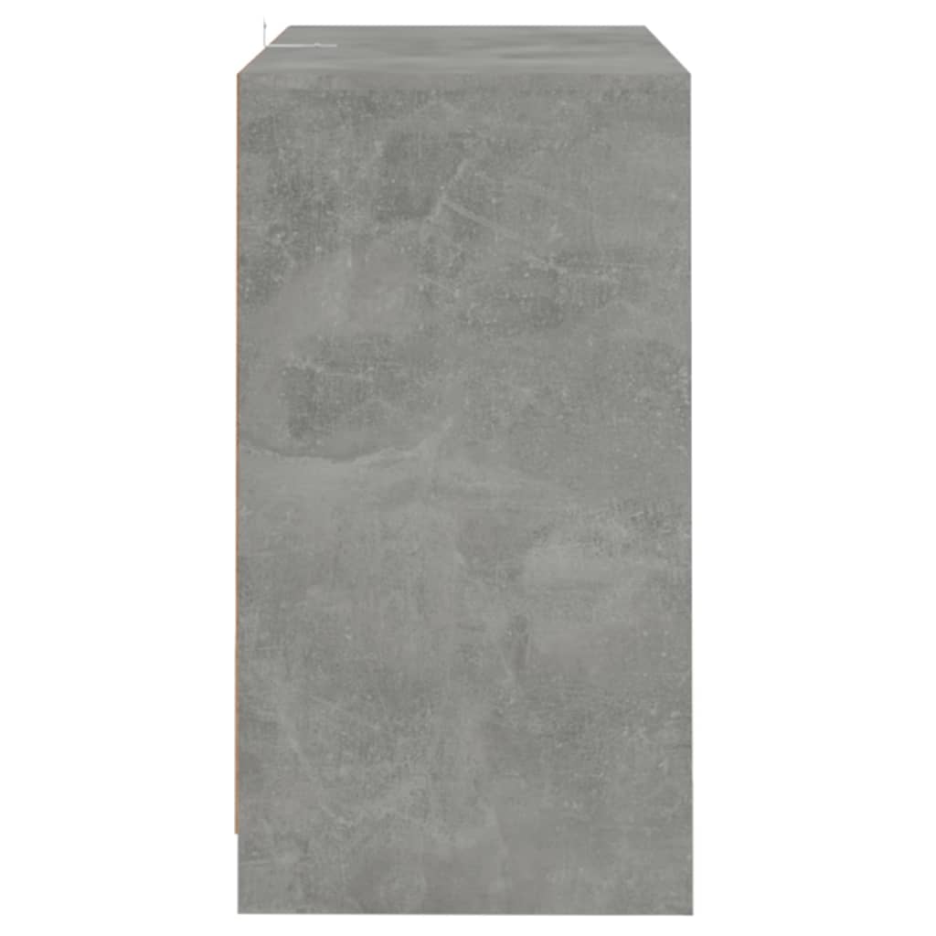 Sideboard Betongrau 70x41x75 cm Holzwerkstoff
