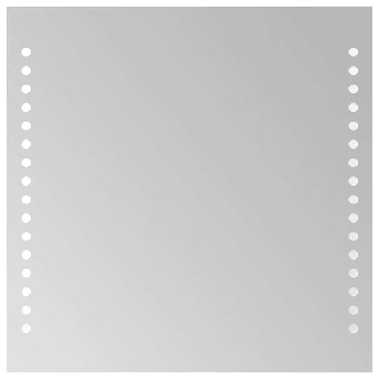 LED-Badspiegel 30x30 cm