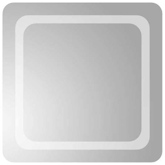 LED-Badspiegel 50x50 cm