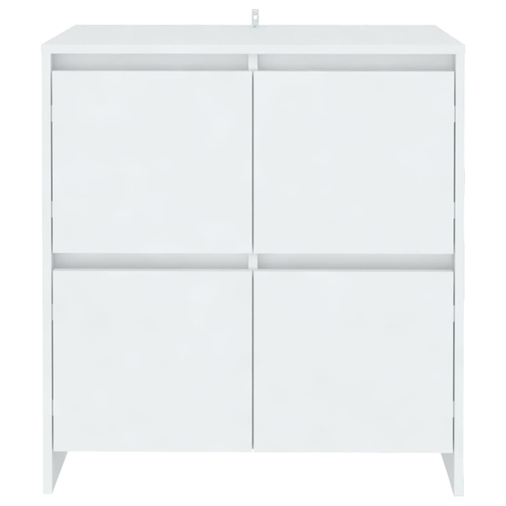 Sideboards 2 Stk. Weiß 70x41x75 cm Holzwerkstoff