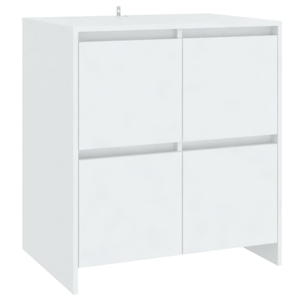 Sideboards 2 Stk. Weiß 70x41x75 cm Holzwerkstoff