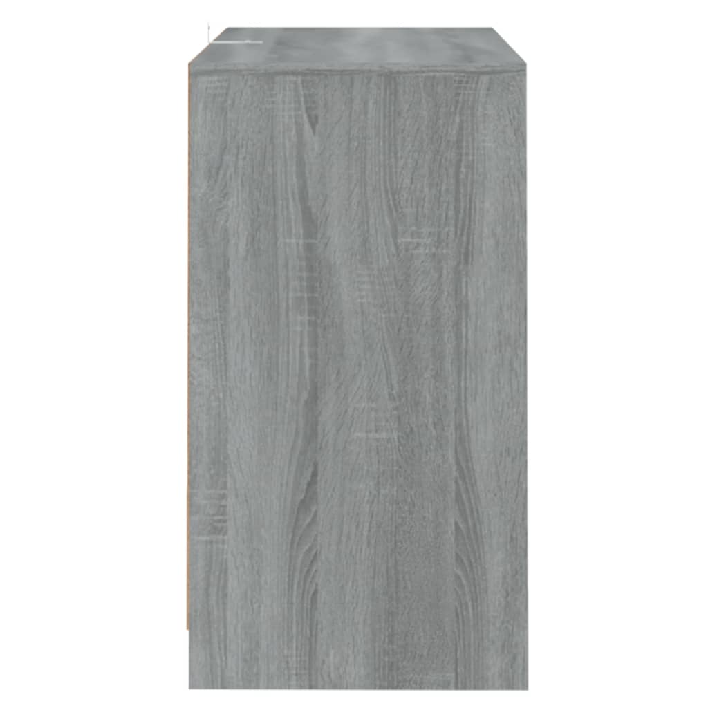 Sideboards 2 Stk. Grau Sonoma 70x41x75 cm Holzwerkstoff