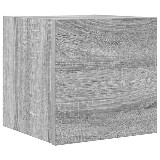 TV-Wandschrank Grau Sonoma 30,5x30x30 cm
