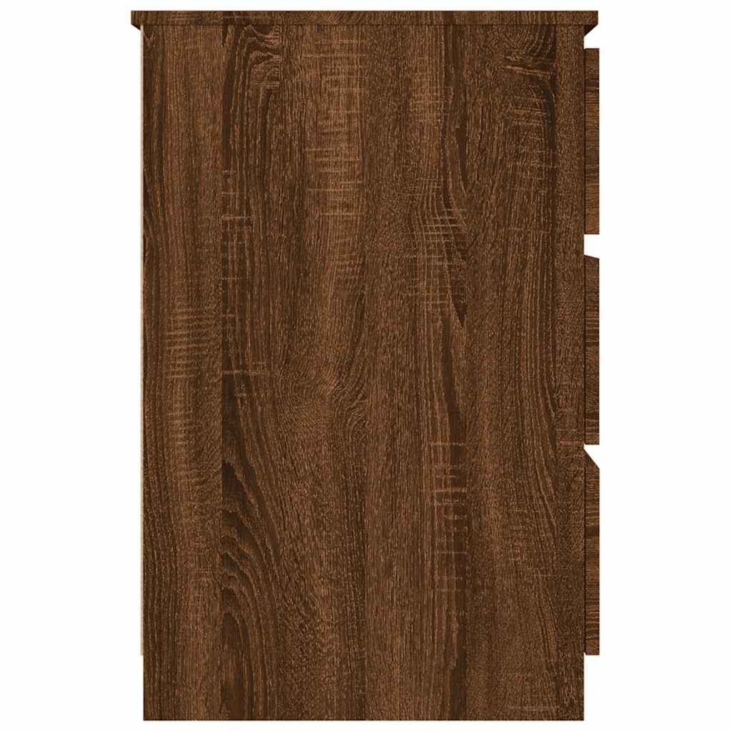 Schreibtisch Braun Eichen-Optik 140x50x77 cm Holzwerkstoff