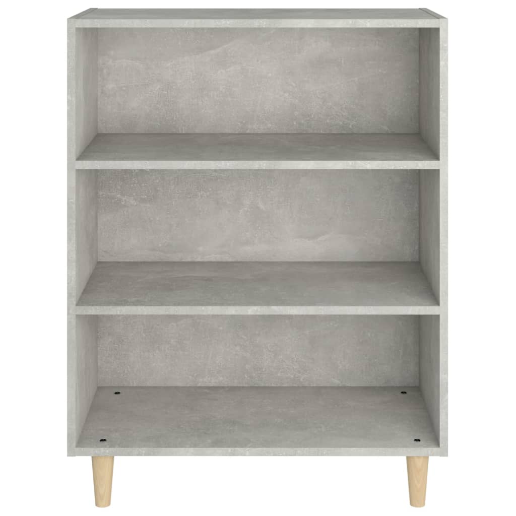 Sideboard Betongrau 69,5x32,5x90 cm Holzwerkstoff