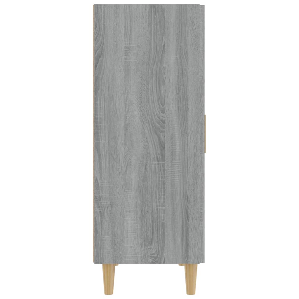 Sideboard Grau Sonoma 70x34x90 cm Holzwerkstoff