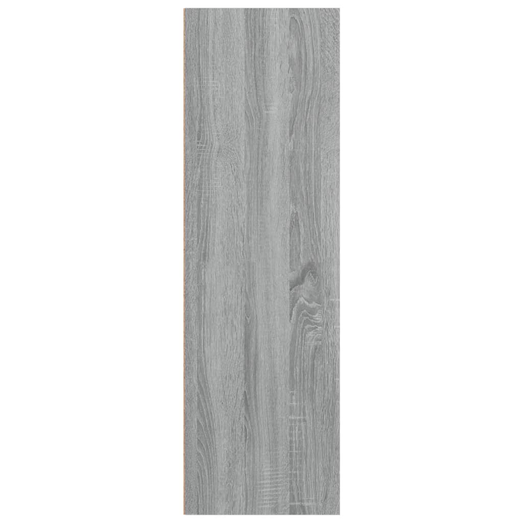 Bücherregal/Sideboard Grau Sonoma 66x30x98 cm Holzwerkstoff