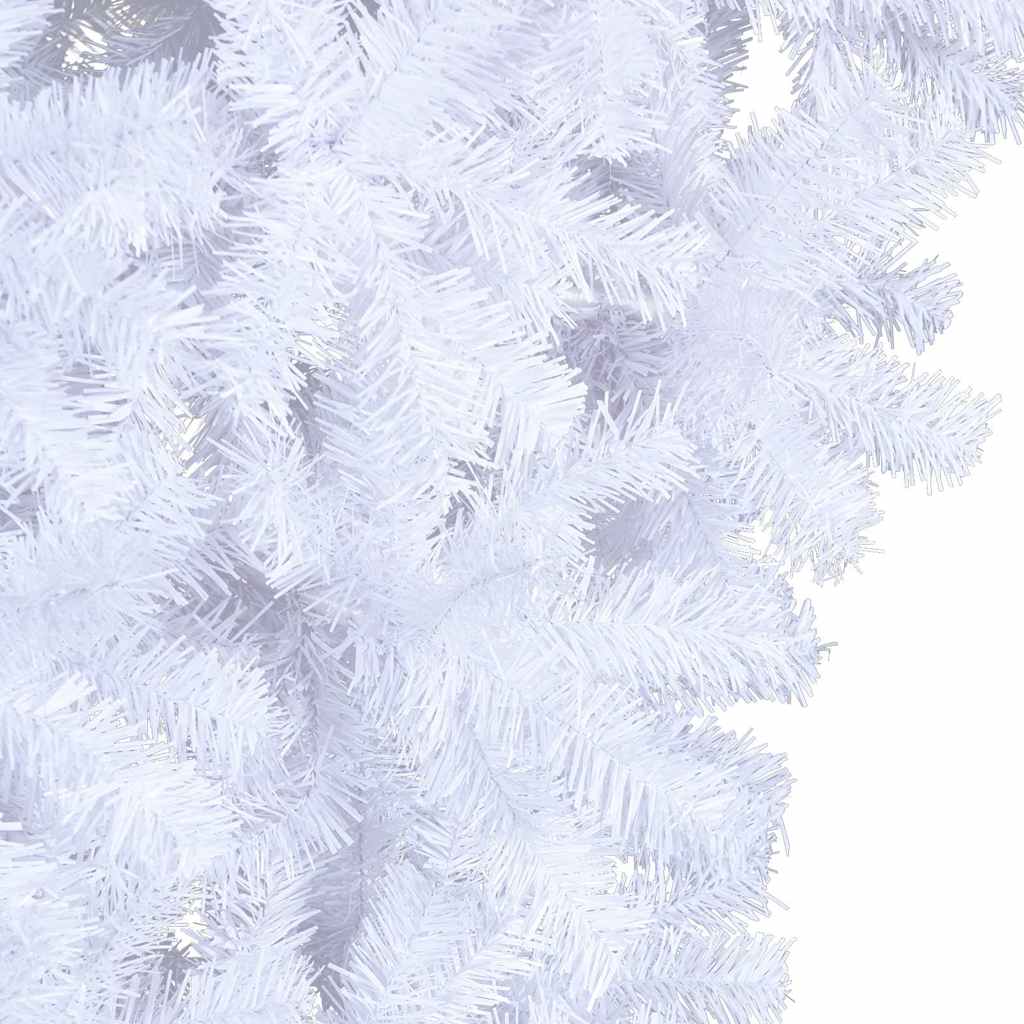Künstlicher Weihnachtsbaum mit Ständer Umgekehrt Weiß 180 cm