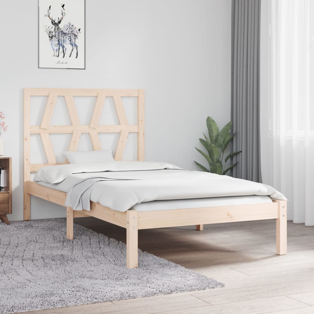 Massivholzbett ohne Matratze