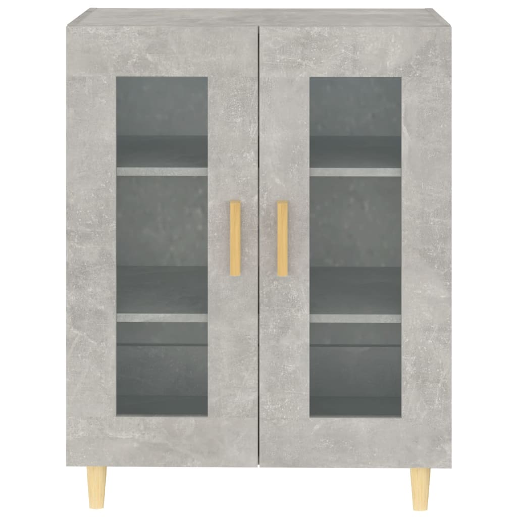 Sideboard Betongrau 69,5x34x90 cm Holzwerkstoff