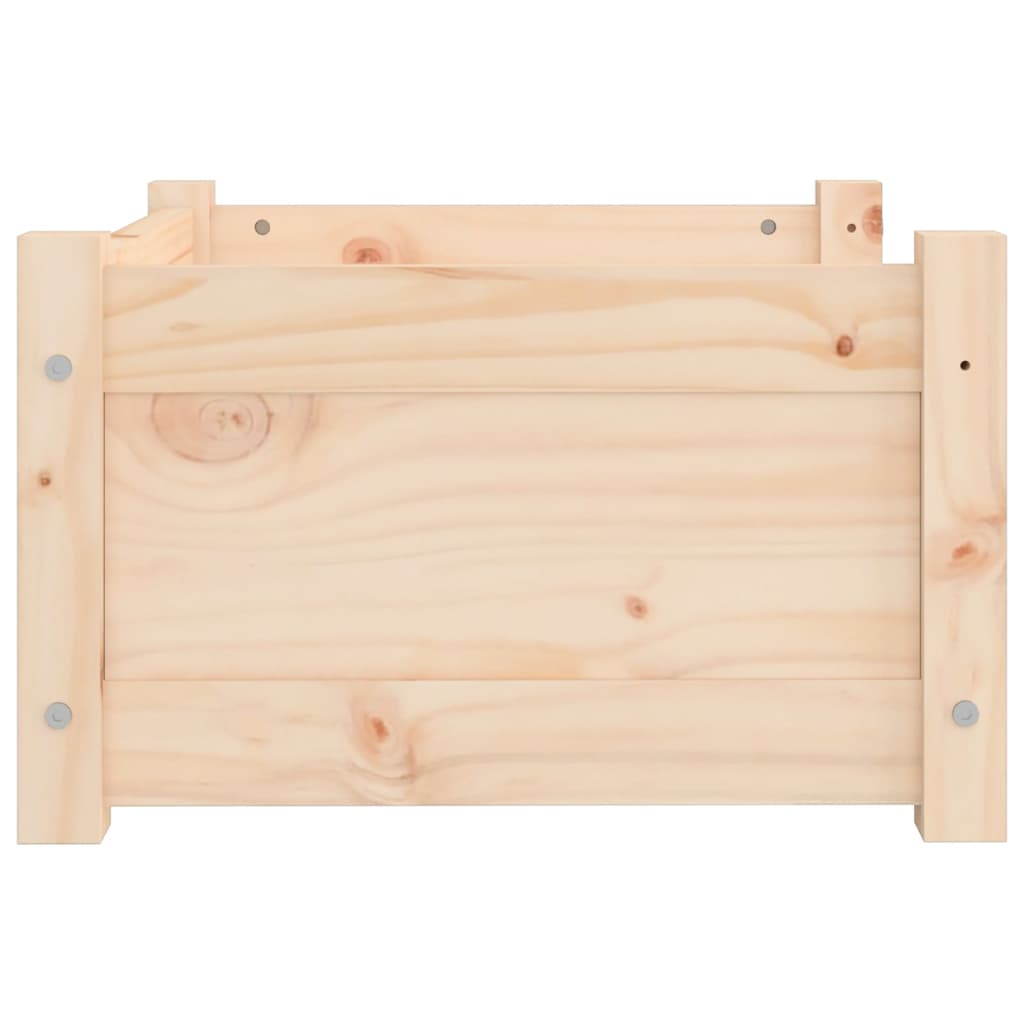 Hundebett 55,5 x 45,5 x 28 cm Massivholz Kiefer