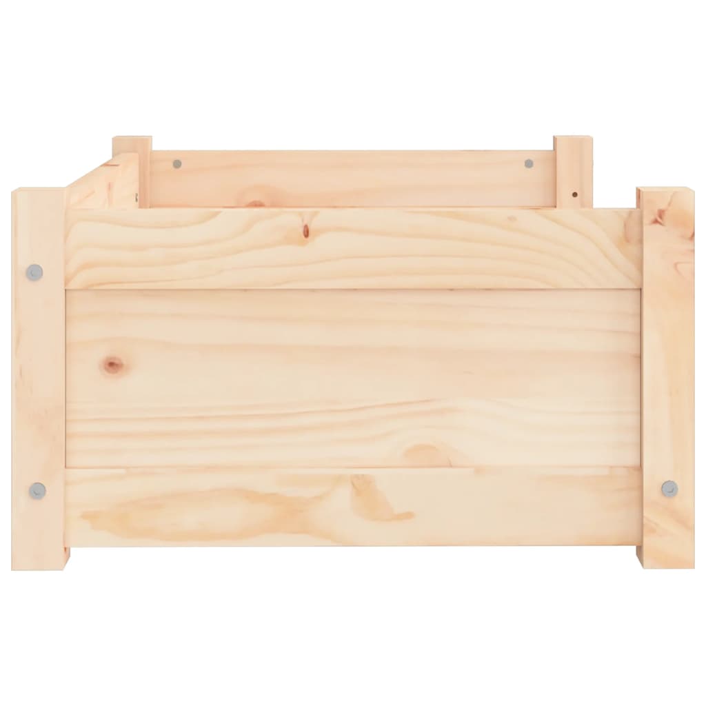 Hundebett 65,5 x 50,5 x 28 cm Massivholz Kiefer