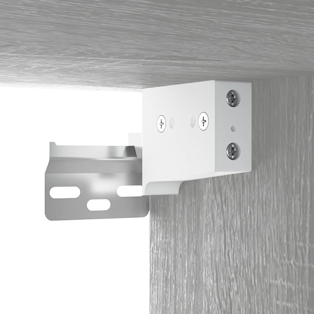 10-tlg. TV-Schrank-Set Grau Sonoma Holzwerkstoff