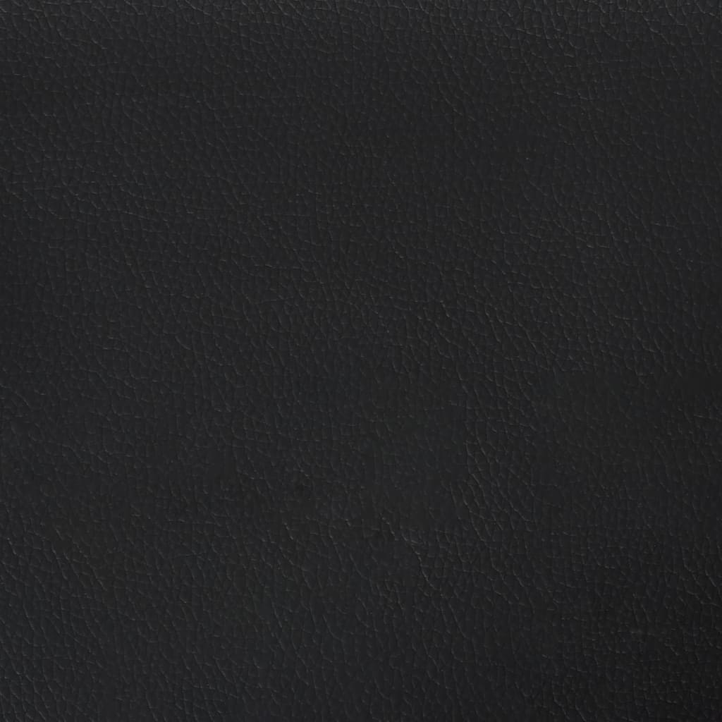 Gaming-Stuhl mit Fußstütze Drehbar Schwarz Kunstleder