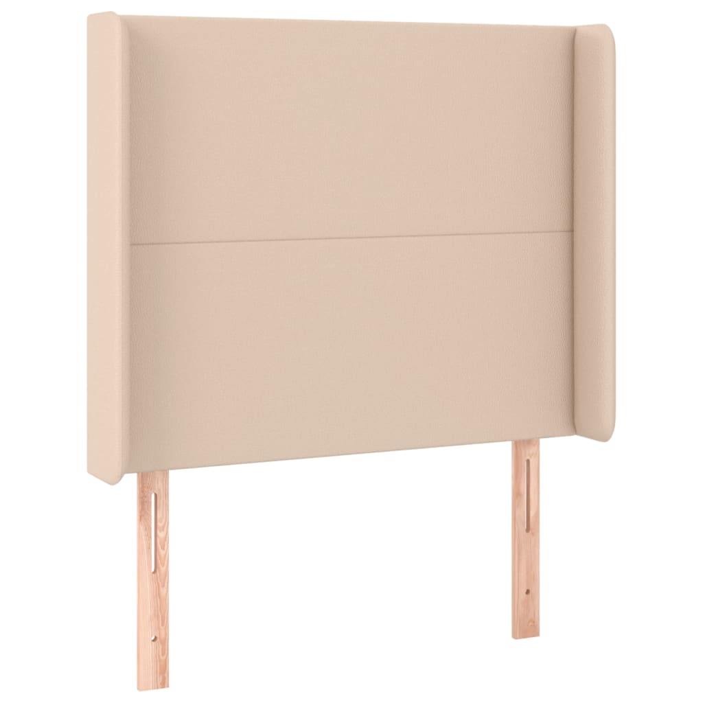 Boxspringbett mit Matratze & LED Cappuccino-Braun 90x190cm