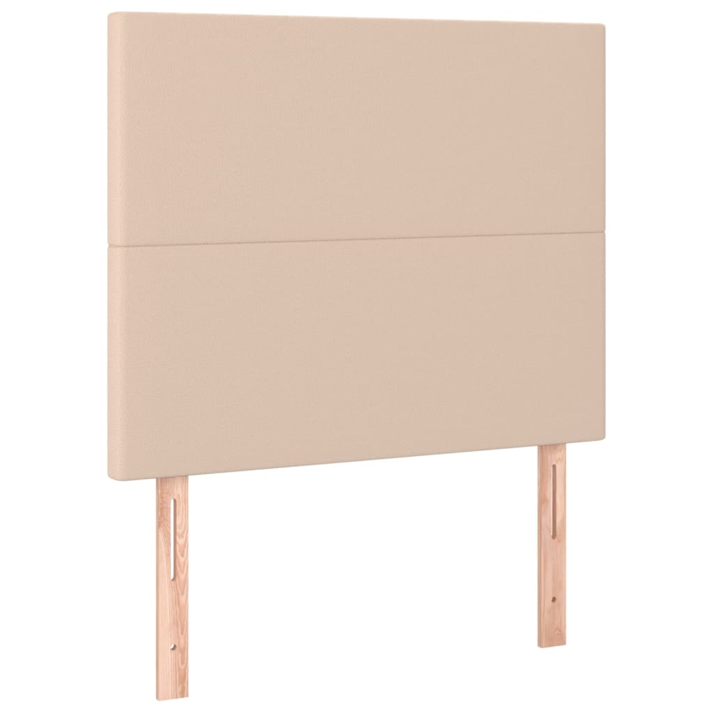 Boxspringbett mit Matratze & LED Cappuccino-Braun 100x200cm