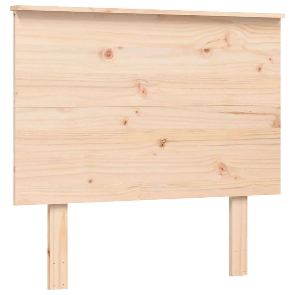 Seniorenbett mit Kopfteil 100x200 cm Massivholz