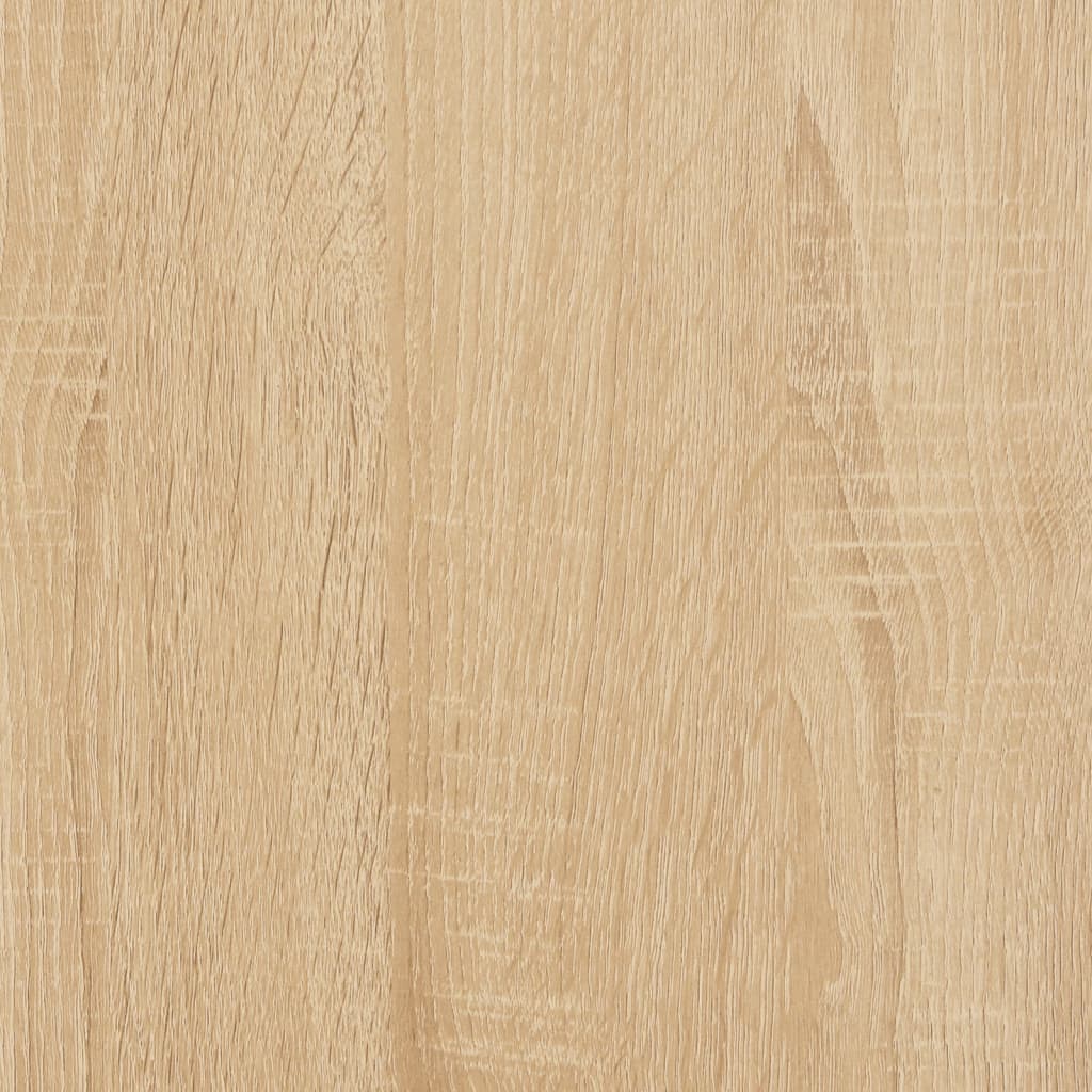 Bücherregal 6 Böden Sonoma-Eiche 76x32x192 cm Holzwerkstoff